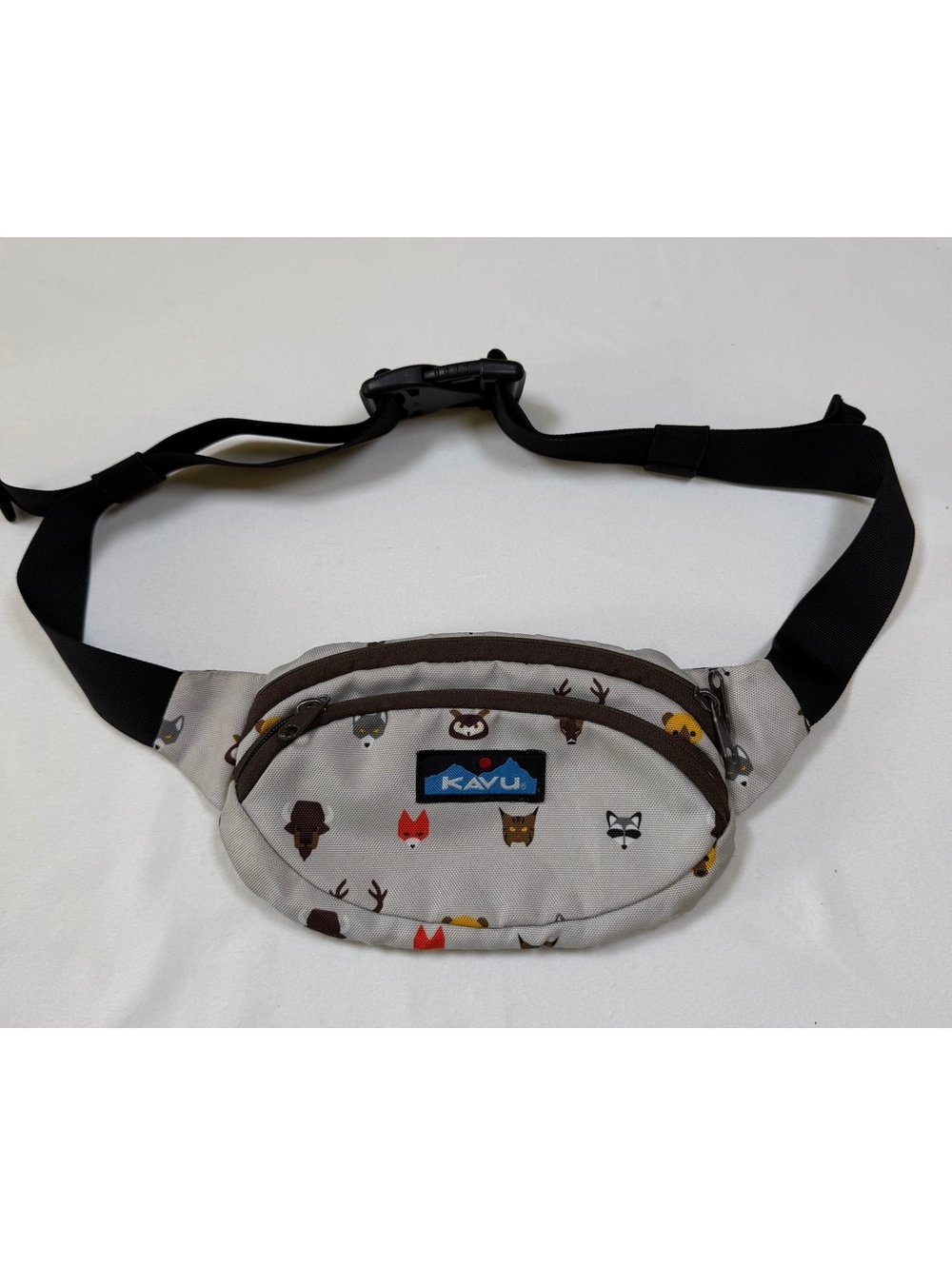 KAVU animal print waist pack
